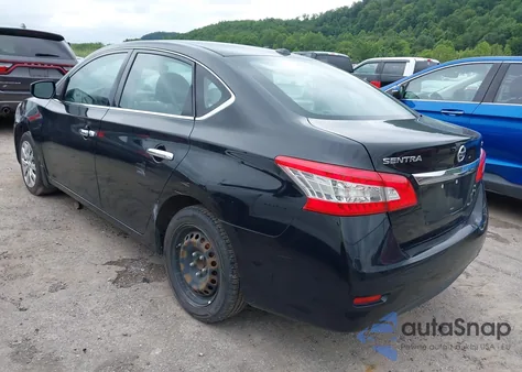 2015 Nissan Sentra Sv из США, поврежденный, VIN 3N1AB7AP4FL691678